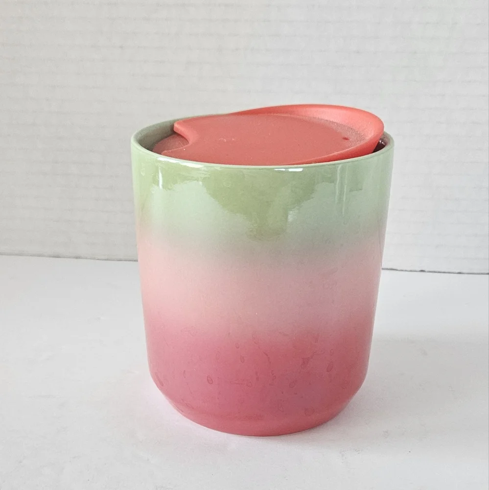 Starbucks Holiday 2020 red green‎ ceramic cup